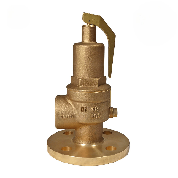 Gunmetal Flanged High Lift Safety Valve
